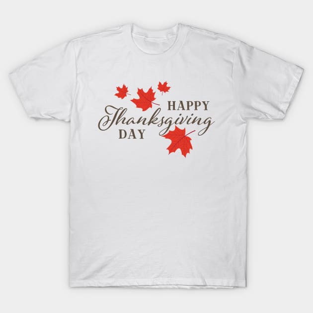 Happy Thanksgiving T-Shirt by SWON Design